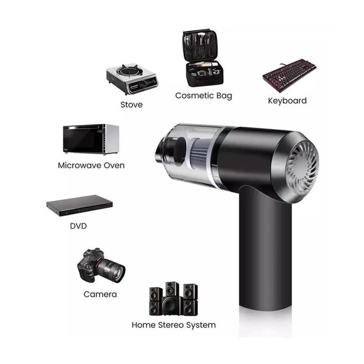 جارو شارژی خودرو مدل MINI تفنگی YT-M2037