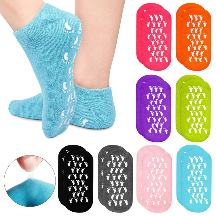 جوراب سیلیکونی پا اورجینال ا Cracked leg jelly socks