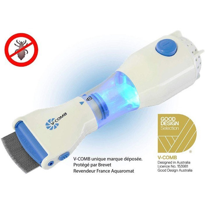 شانه برقی شپشگیر سر مدل V-Comb