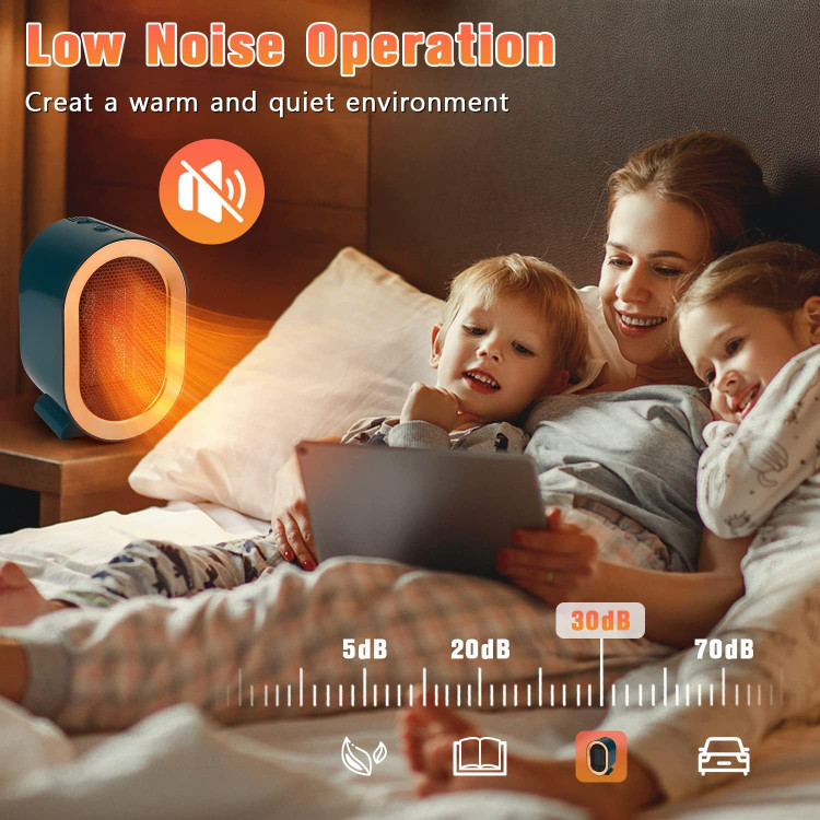 بخاری برقی فن دار و با کیفیت مدل smart heater pro XH-1201 ( هیتر کم مصرف )