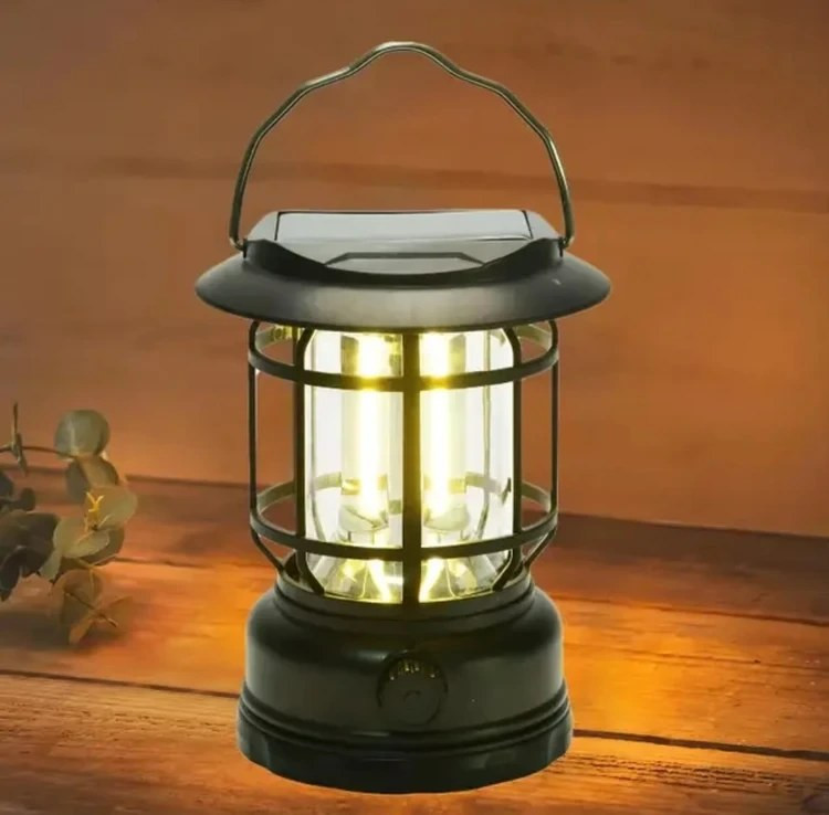چراغ سولار فانوسی مدل JH-7900