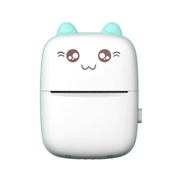پرینتر حرارتی بی مدل Mini Printer طرح گربه