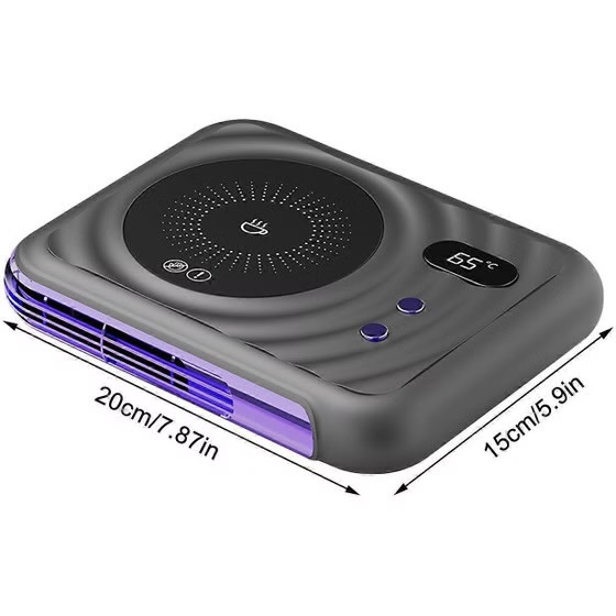 فن هیتر و صفحه گرمکن دوکاره ST-08فن هیتر و صفحه گرمکن دوکاره NBD08