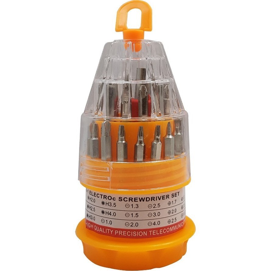 ست پیچ گوشتی ۳۱ عددی مدل tp-6036 لیوانی